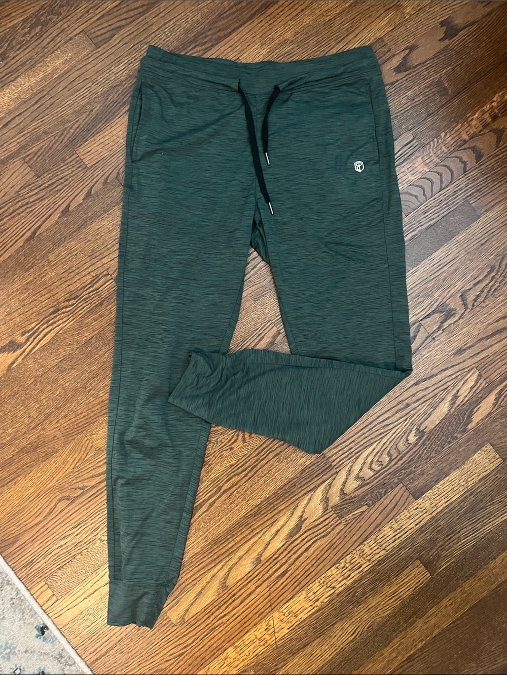 Born Primitive Green Heathered Jogger Pants with Drawstring